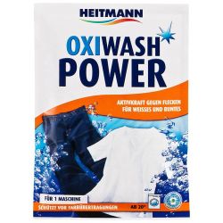 HEITMANN прахче доза OXI срещу петна, за бели и цветни дрехи 50 гр.