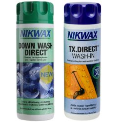 Пакет Nikwax Down  Wash DIrect +Nikwax Tx.Direct (пестиш 10%)