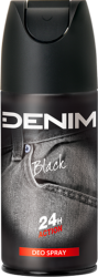 Denim мъжки дезодорант 150ml Dry Black