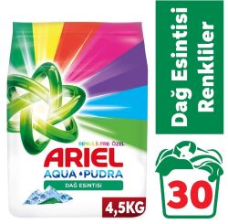 ARIEL прах за цветно пране 4,5 кг / 30 пранета 