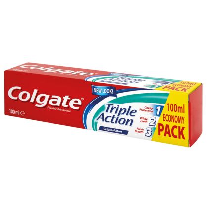 Colgate паста за зъби/ 100 мл.(трипъл екшън)