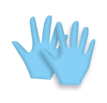 Ръкавици за почистване нитрилни S (чифт)