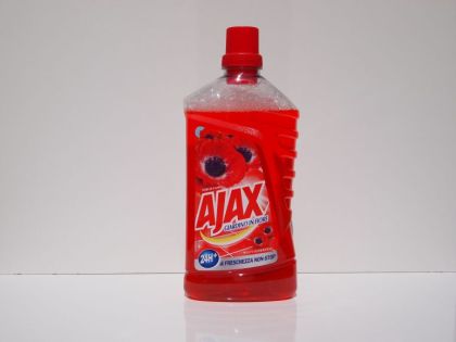 Ajax за почистване на подови настилки 1л.( червени цветя )