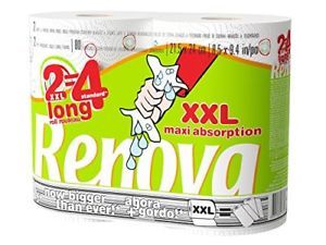 Кухненска хартия RENOVA 2 ролки XXL absorption