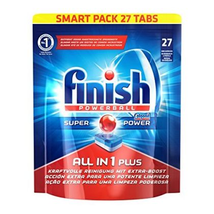 Finish ALL in 1 PLUS dishwash 27 tabs