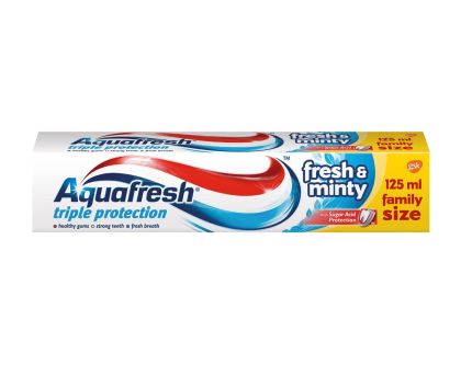 Aquafresh паста за зъби 125 мл - Fresh&Minty