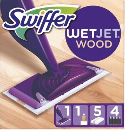 SWIFFER WET JET комплект за почистване на паркет и ламинат