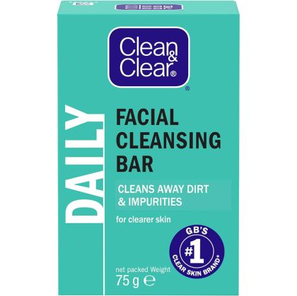 Clean & Clear сапун за лице ежедневен  75 гр 