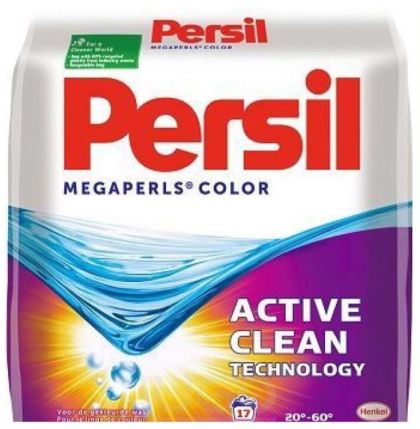 PERSIL мегаперли (MEGAperls) прах за цветно пране, на едри перли 1 кг / 17 пр 