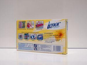 LENOR кърпички сушилня/гардероб 25 бр (жълти)