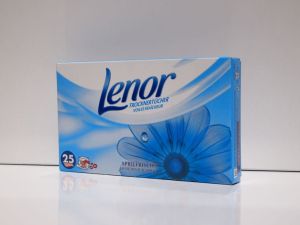 LENOR кърпички сушилня/гардероб 25 бр  (сини)