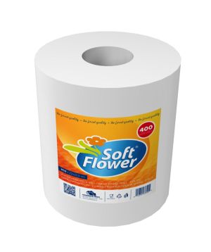 Кухненска хартия Soft Flower 2пл./1 ролка-400s