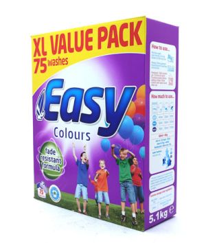 EASY colours прах за цветно пр. 5.1 кг./75 пр.