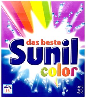 Sunil Pulver Colorwaschmittel 1,012kg. COLOR