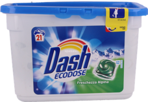Dash liquid tabs 21 pcs Freschezza Alpina