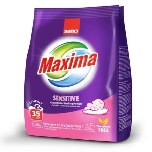 SANO Максима прах за пране 1.25 кг / 35 пр. (сензитив)