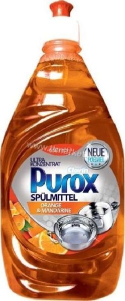 Purox концентриран препарат за миене на съдове 650 мл - портокал и мандарина Германия