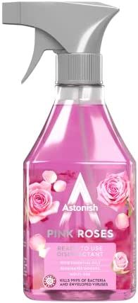 Astonish спрей дезинфектант 550 мл Pink Rose