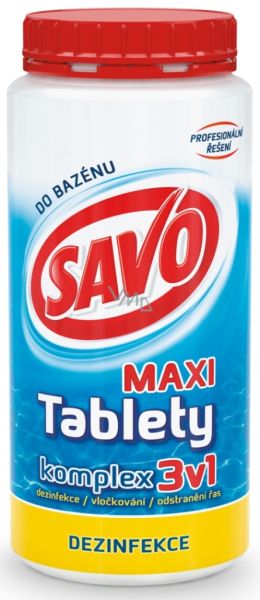 SAVO таблетки с хлор за почистване на басейни  1400  мл