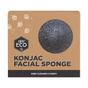 Beauty Konjac гъба за лице с бамбуков въглен