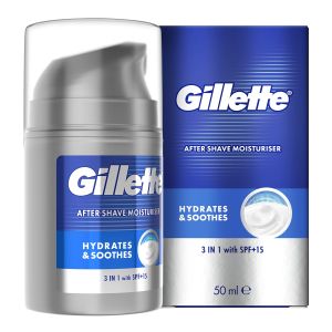  Gillette афтършейв балсам хидратиращ и успокояващ с SPF15 50 мл