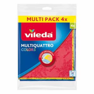 Vileda микрофибърни кърпи пакет 4 БР. - Multy Quatro Color