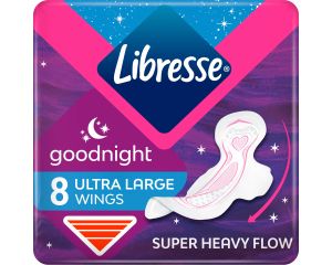 Libresse Ultra + X-Large превръзки 8 бр - нощни