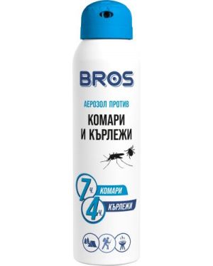 Bros Спрей против комари и кърлежи, 90 ml