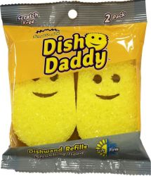 Scrub Daddy резервни гъби за диспенсър за съдове - 2 броя