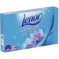 LENOR кърпички сушилня/гардероб 25 бр  (сини)