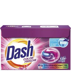 Dash капсули за цветно пране 12 бр - в картонена кутия