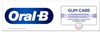 ORAL B паста за зъби WHITENING 65 мл.