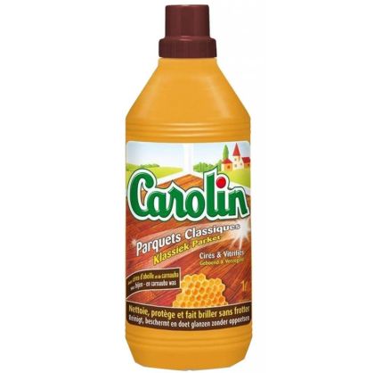 CAROLIN (Франция) препарат грижа за класически старинен паркет, с восък 1 лит.