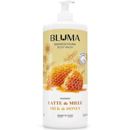 BLUMA душ гел с помпа 1 л. - Milk & Honey