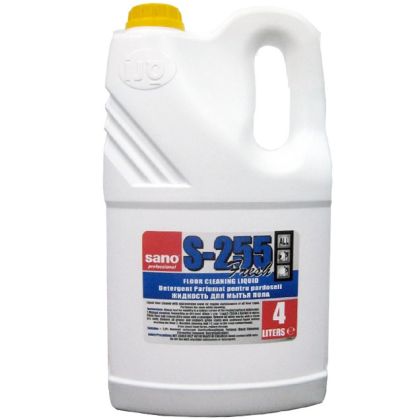 Sano S255 професионален концентрат nрепарат за почистване на под 4 л - FRESH