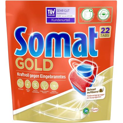 SOMAT GOLD таблетки за съдомиялна 22 бр