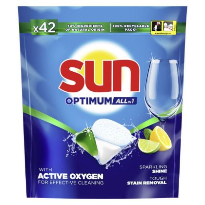 SUN ALL in 1 таблетки за съдомиялна 42 бр 