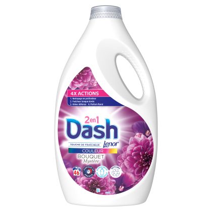 Dash 2in1 Lenor течeн перилен 2,3л/46 пр цветно