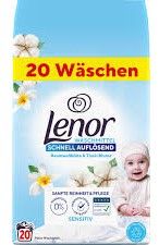 Lenor Сензитив прах за пране 1,2 кг / 20 пр