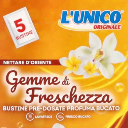 L'unico сашета за ароматизиране на прането 4 бр