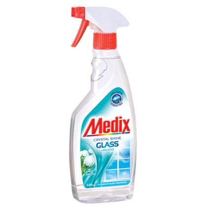 Medix за стъкла и огледала спрей 750 мл. - Cotton breeze
