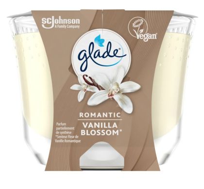 Glade ароматизираща свещ 224 гр - Vanilla blossom