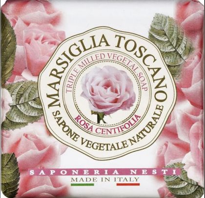 Nesti Marsiglia Toscano сапун растителен 200 гр - ROSA Centifolia