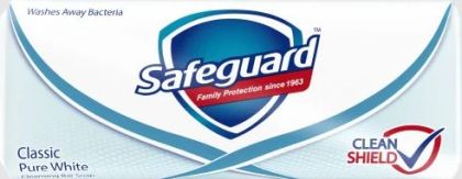 Safeguard антибактериален сапун 90 грама - Classic Pure White