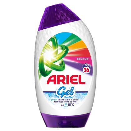 Ariel Gel Cold wash теч. перилен п-т 858 мл/ 26 пр против петна и миризми