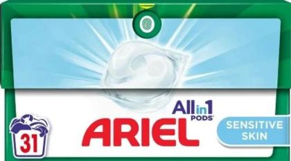 Ariel All-in-1 PODS SENSITIVE Капсули за пране 31 бр