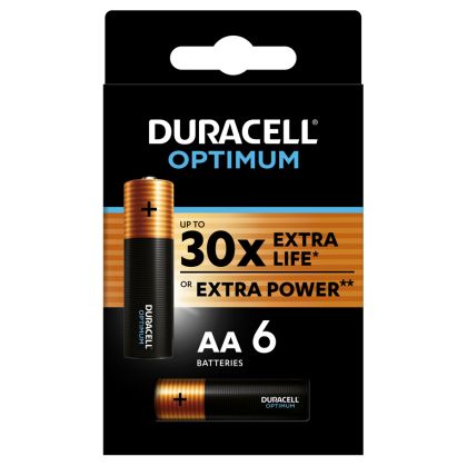DURACELL батерии 2-А  Алкални 6 БР кутия