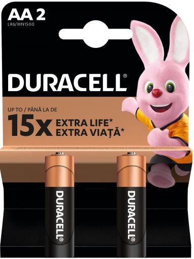 DURACELL батерии 3-А Алкални 2 БР