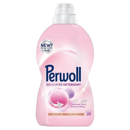 Perwoll течен перилен препарат 1 л / 20 пр за вълна и деликатни материи