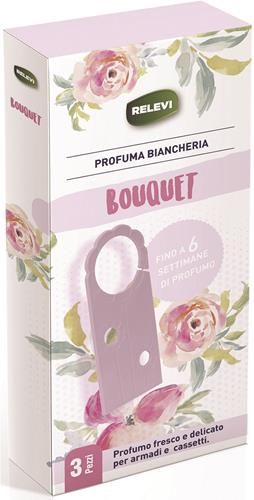 RELEVI ароматизатор за гардероб 3 броя -  аромат Bouquet